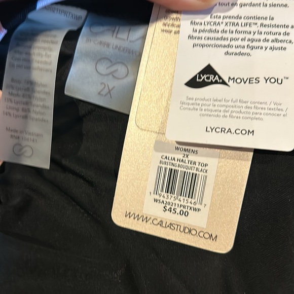 CALIA by Carrie Underwood Women’s Size 2X Bursting Bouquet Print Bikini NWT - Picture 7 of 7